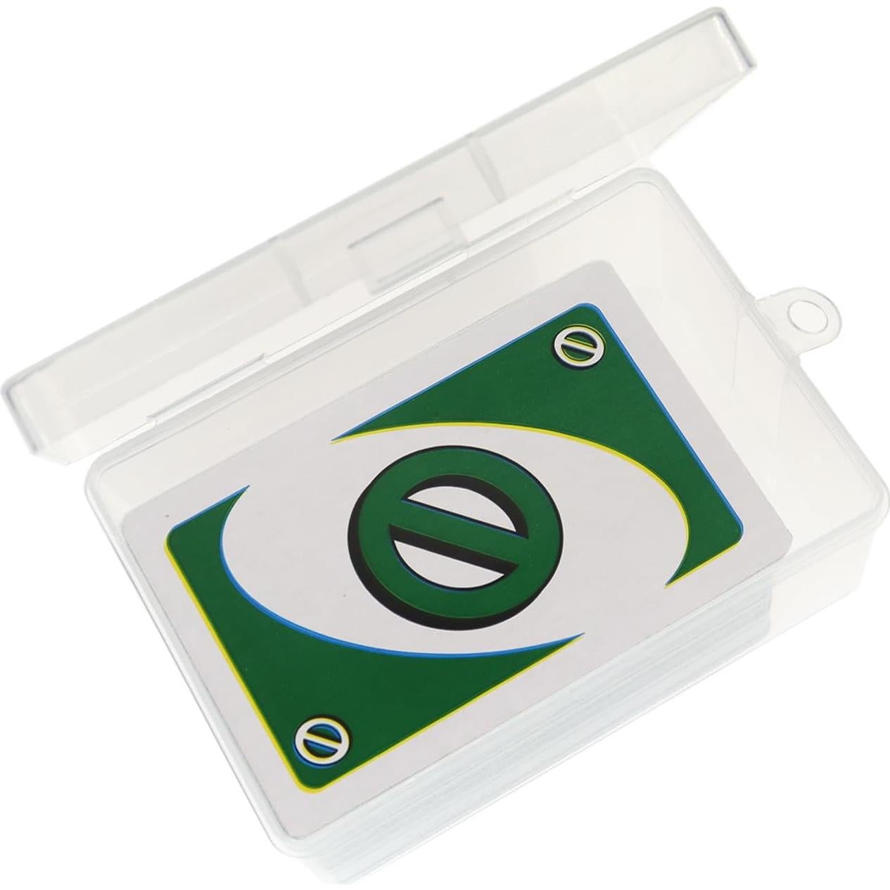 Caja de Almacenamiento para Cartas de UNO Cwdew 4Pcs Transparente