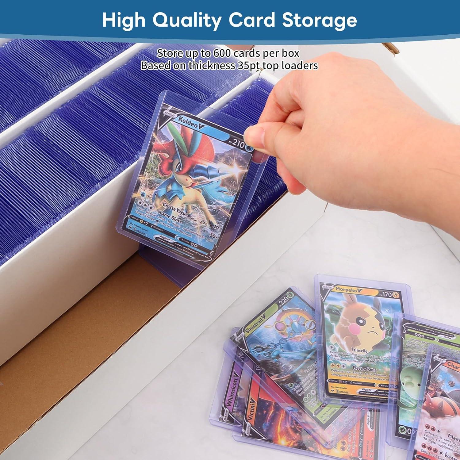 Caja de Almacenamiento de Cartas HIMOMO - 6 Paquetes, 2340 Cartas