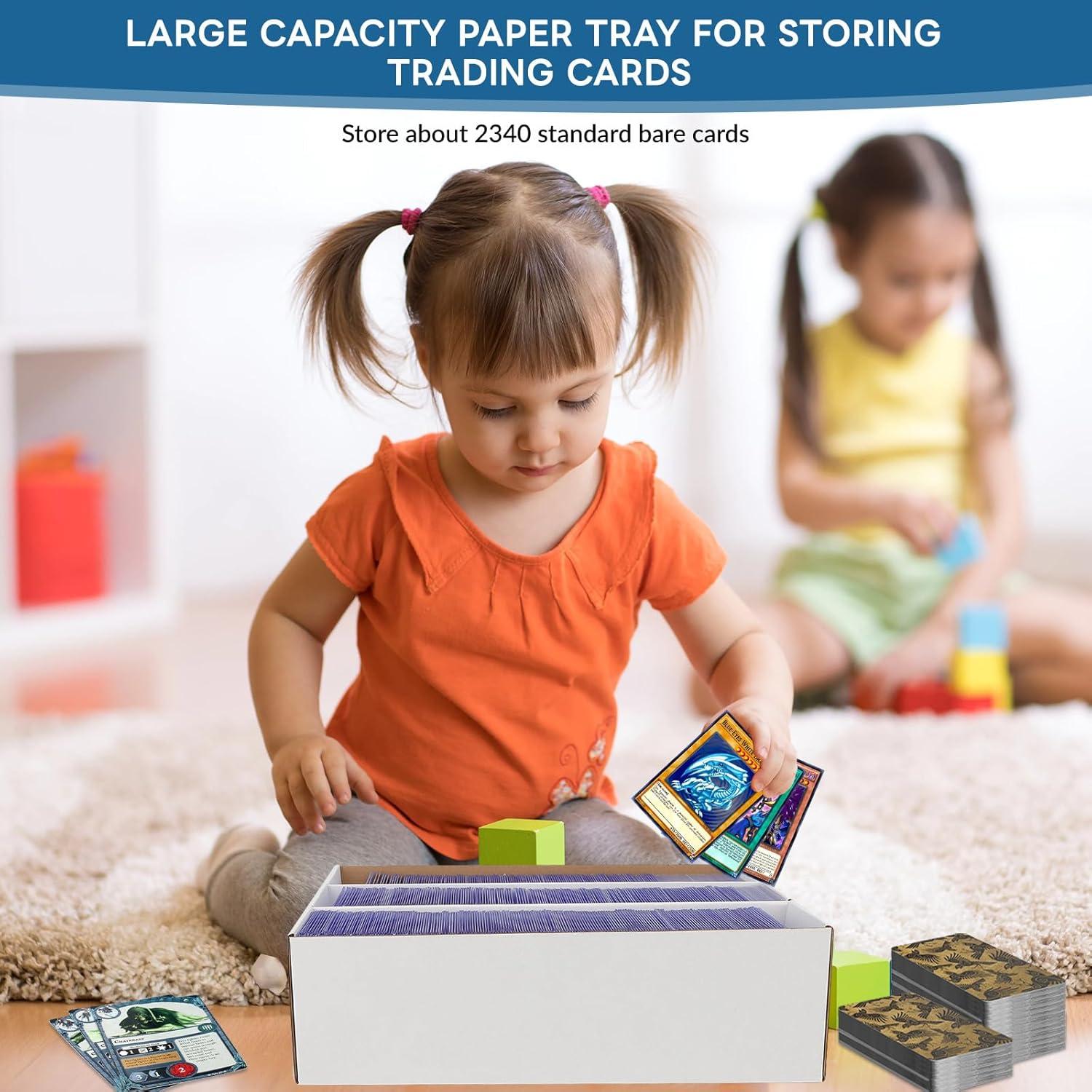 Caja de Almacenamiento de Cartas HIMOMO - 6 Paquetes, 2340 Cartas