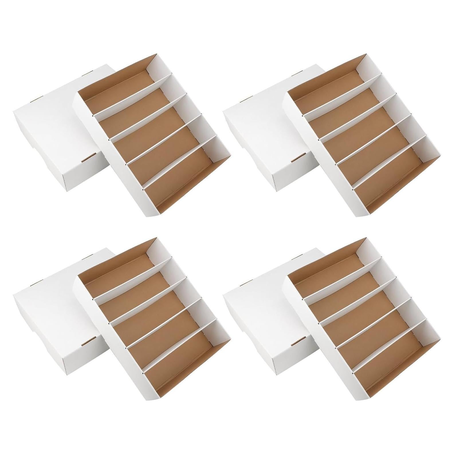 Caja de Almacenamiento de Cartas HIMOMO Pack de 4 - 3700 Cartas