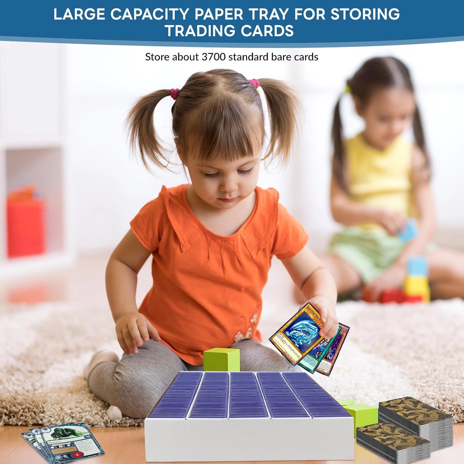 Caja de Almacenamiento de Cartas HIMOMO Pack de 4 - 3700 Cartas