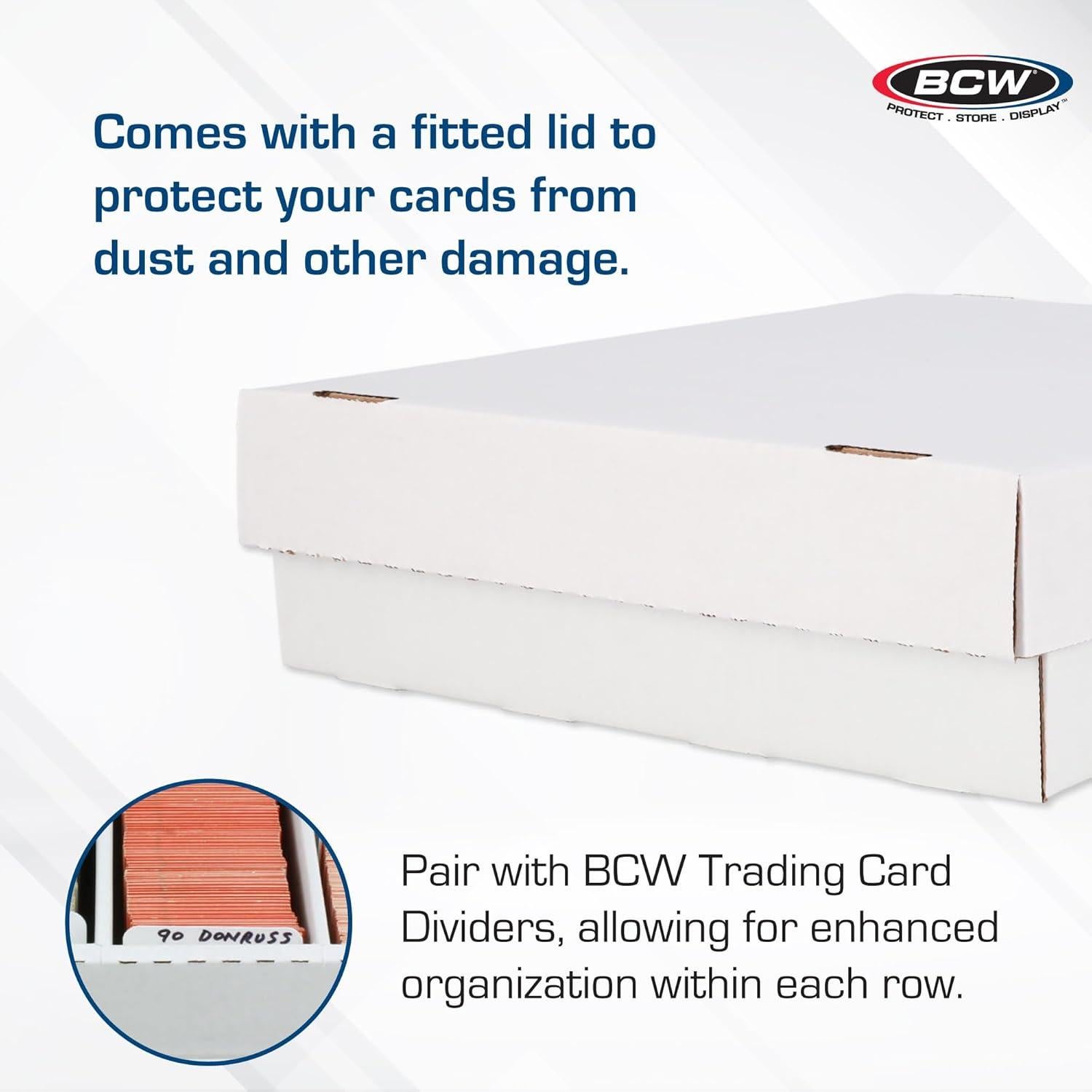 Caja de Almacenamiento de Cartas BCW Monster Box 2ct 3200 Cartas