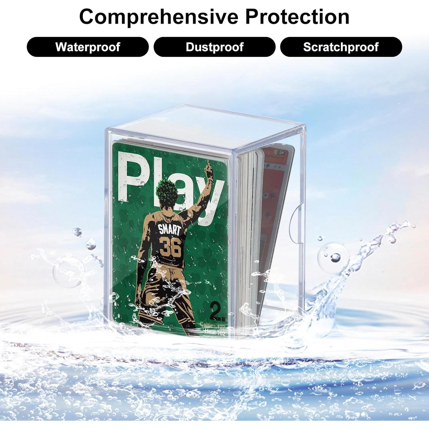 Paquete de 10 Cajas de Almacenamiento RIXUGIT para 100 Cartas