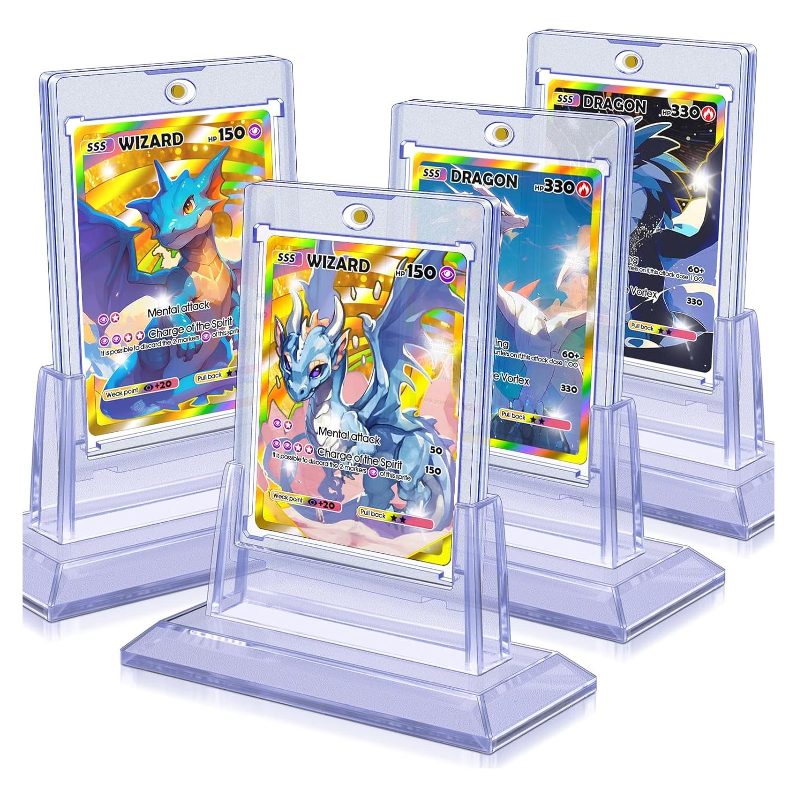 4 Soportes Magnéticos para Tarjetas Kitoyz 35PT Acrílico