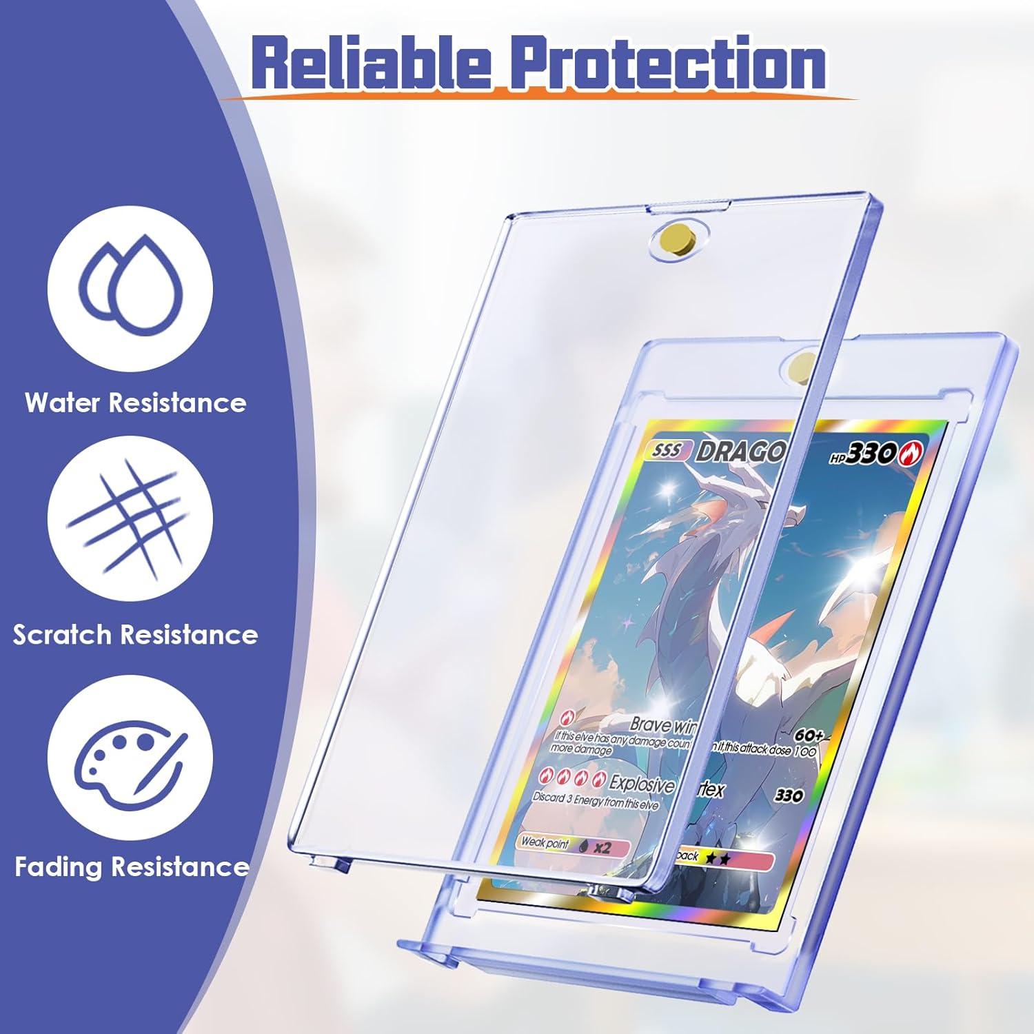 4 Soportes Magnéticos para Tarjetas Kitoyz 35PT Acrílico