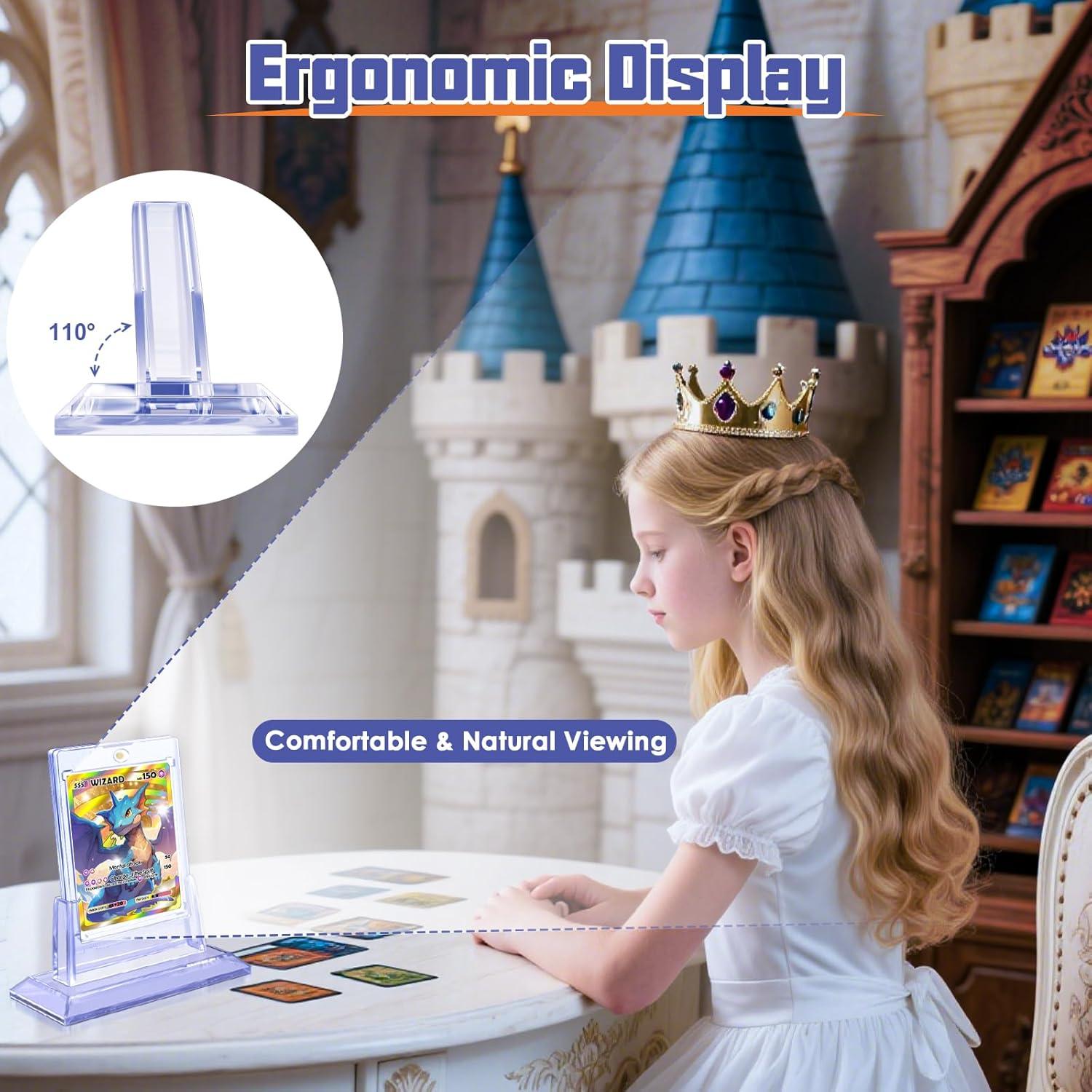 4 Soportes Magnéticos para Tarjetas Kitoyz 35PT Acrílico