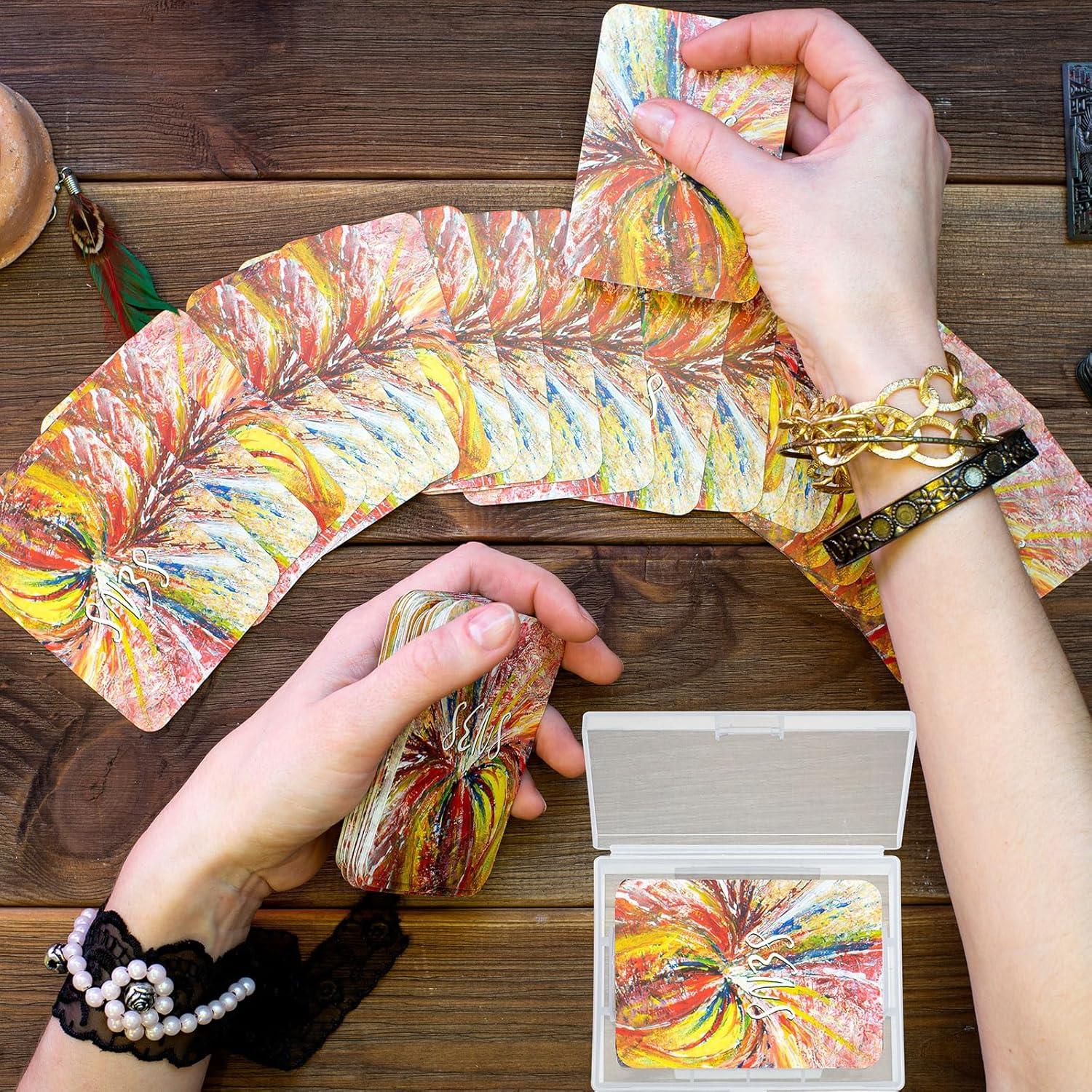 Caja de Almacenamiento de Cartas Skylety 12 Piezas 9.2x6.7 cm