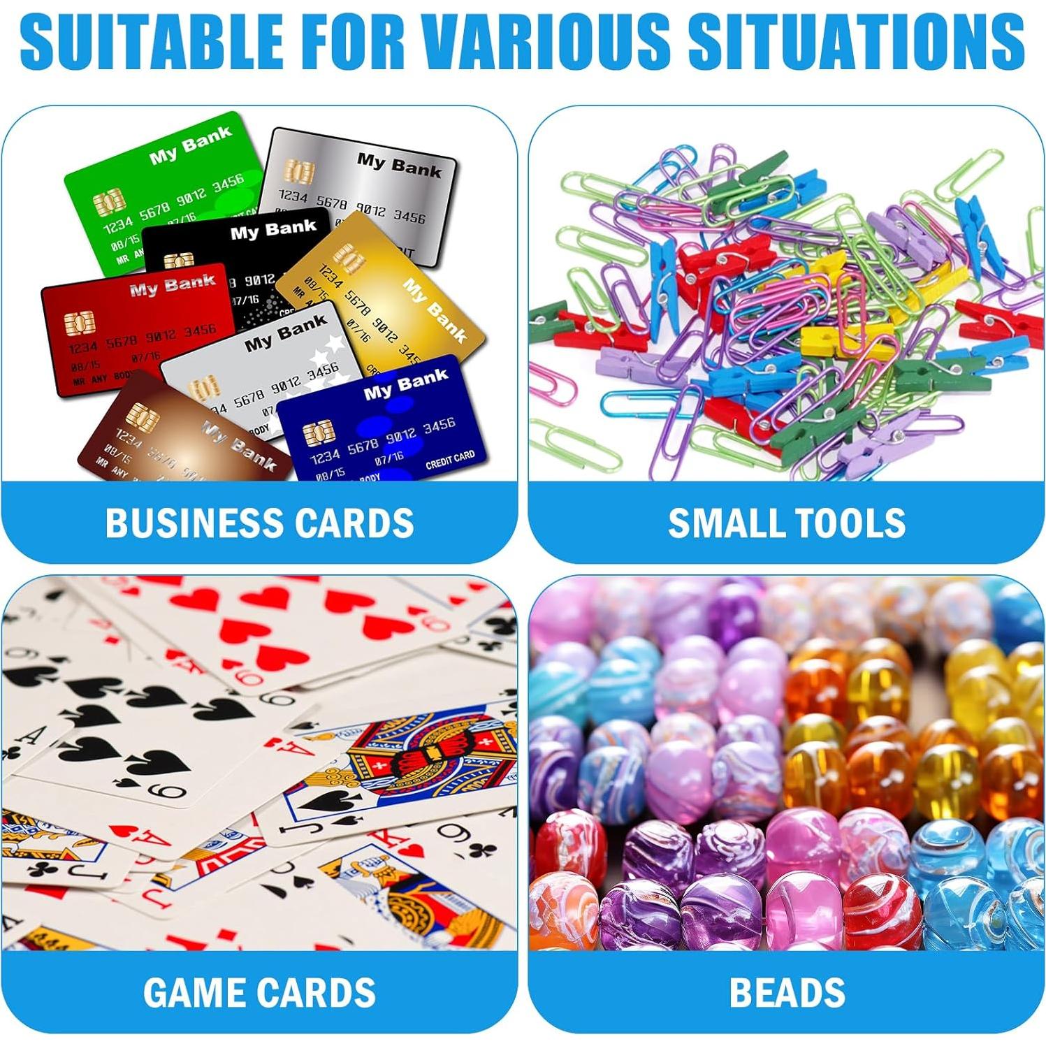 Estuche de Almacenamiento TSIS MHUO para Cartas - 12 Piezas