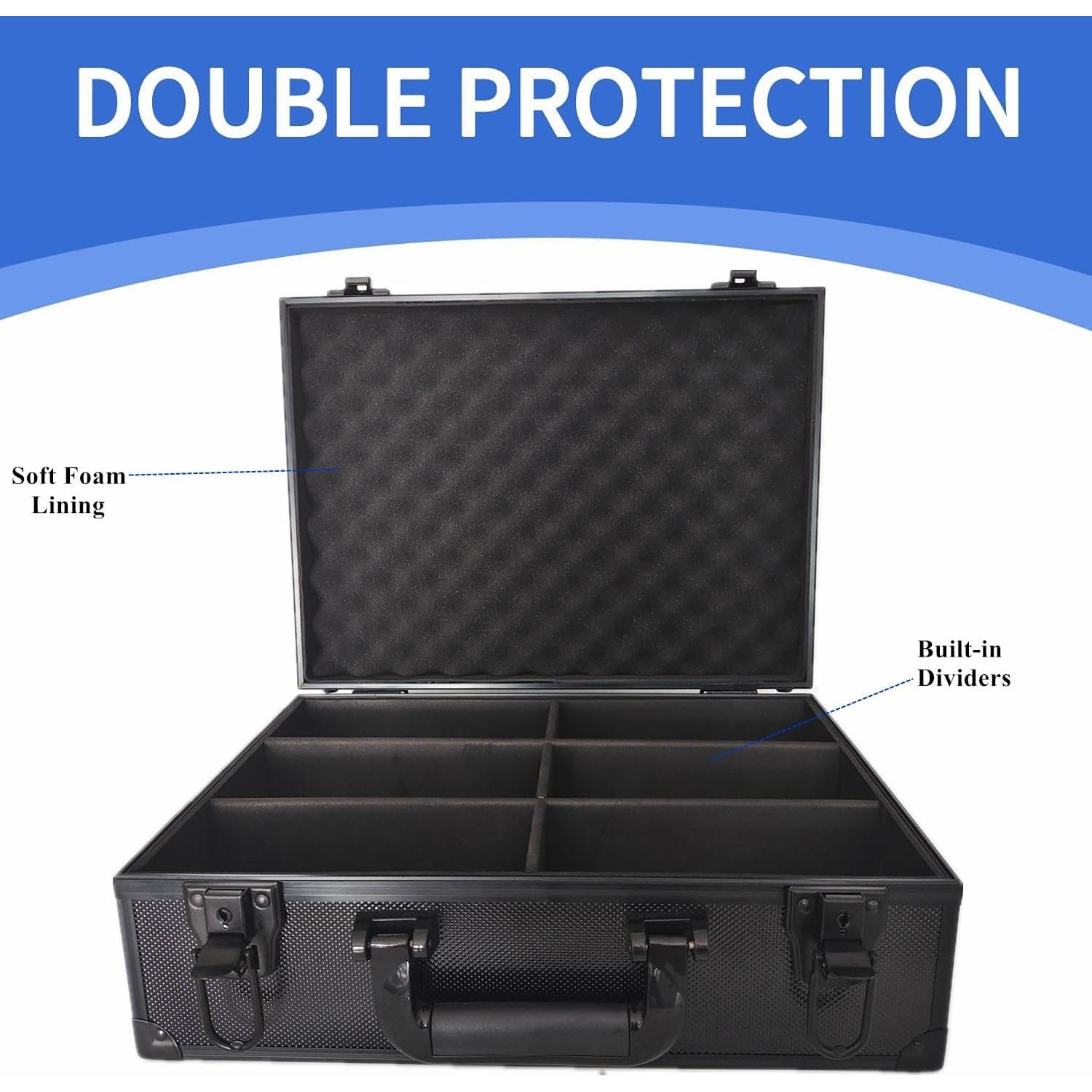 Caja de Almacenamiento WUTONMU para Toploaders 2000+ Cartas