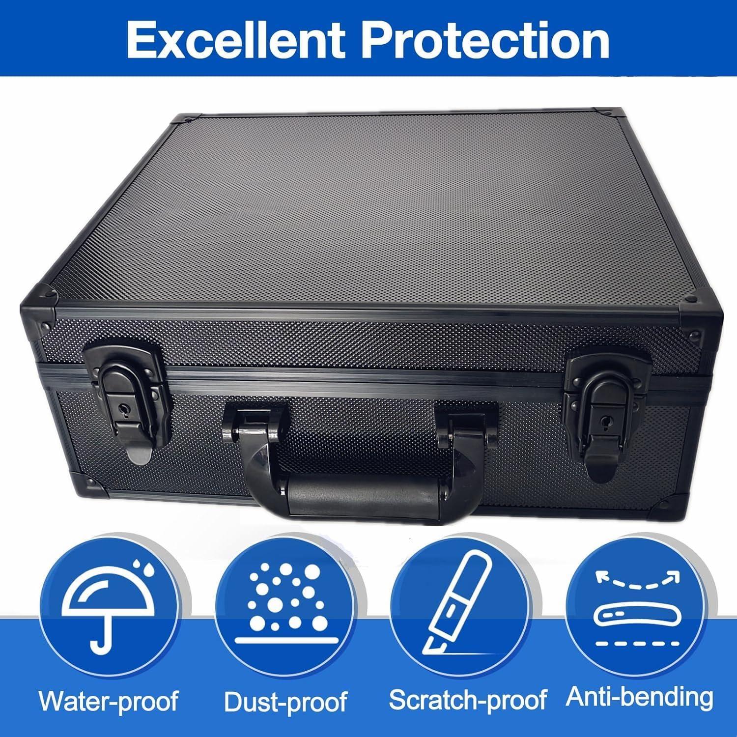 Caja de Almacenamiento WUTONMU para Toploaders 2000+ Cartas