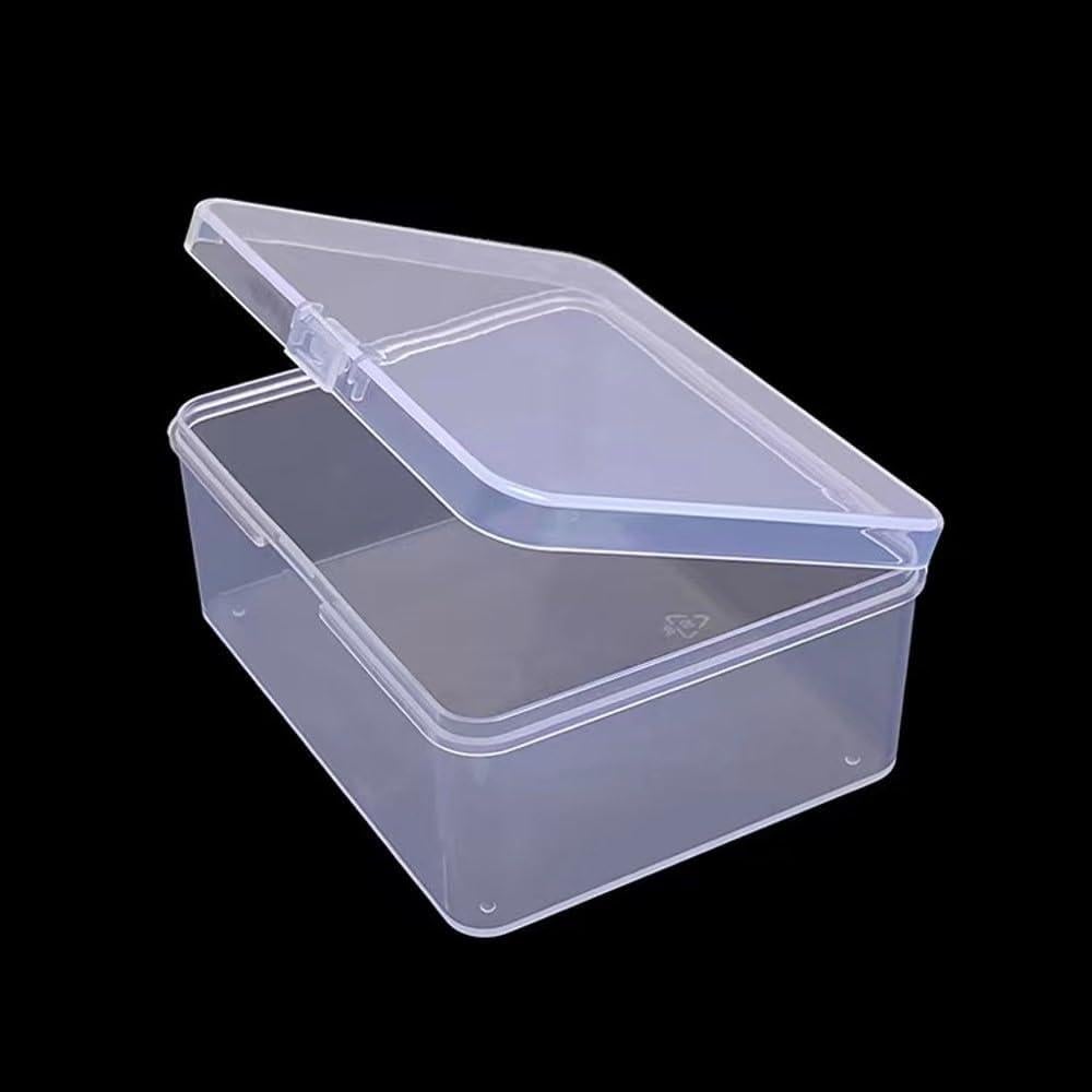 Caja de Almacenamiento de Cartas DKAOVH 4PCS Transparente