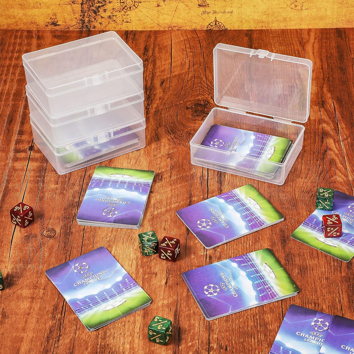 Vicenpal Cajas de Cartas Transparentes 6 Pcs 11.3x7.4x3.4 cm