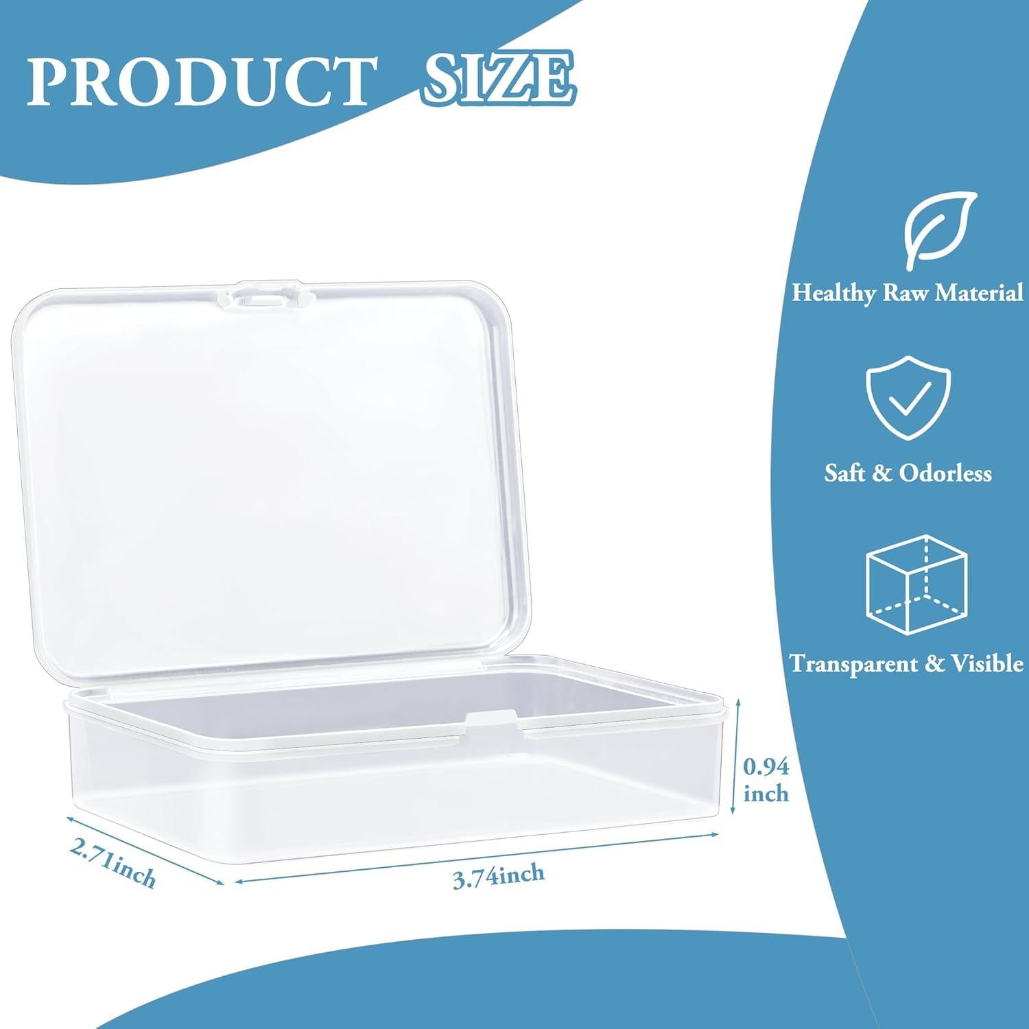 Kitoyz Estuche de Cartas de Juego Transparente 12 PCS