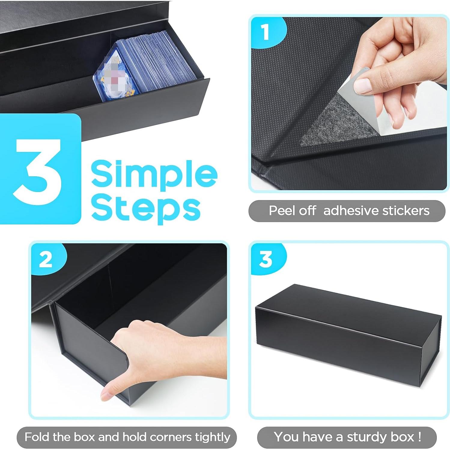 Caja de Almacenamiento para Cartas de Comercio Vowcarol - 800 Cartas