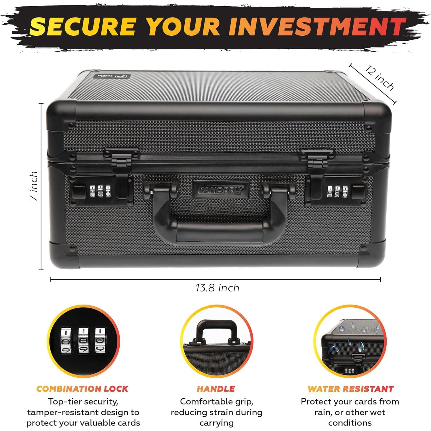 Caja de Almacenamiento de Tarjetas Graduadas Panopply 6 Compartimentos