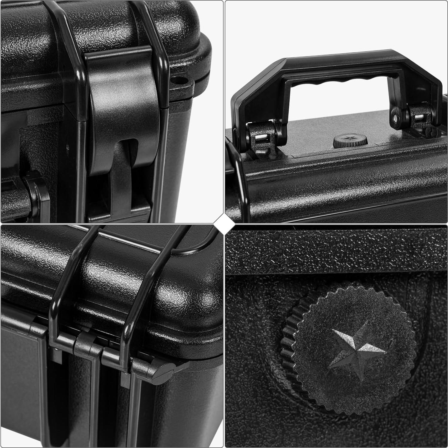 Caja de Almacenamiento de Tarjetas WELIDAY Impermeable 3 Filas