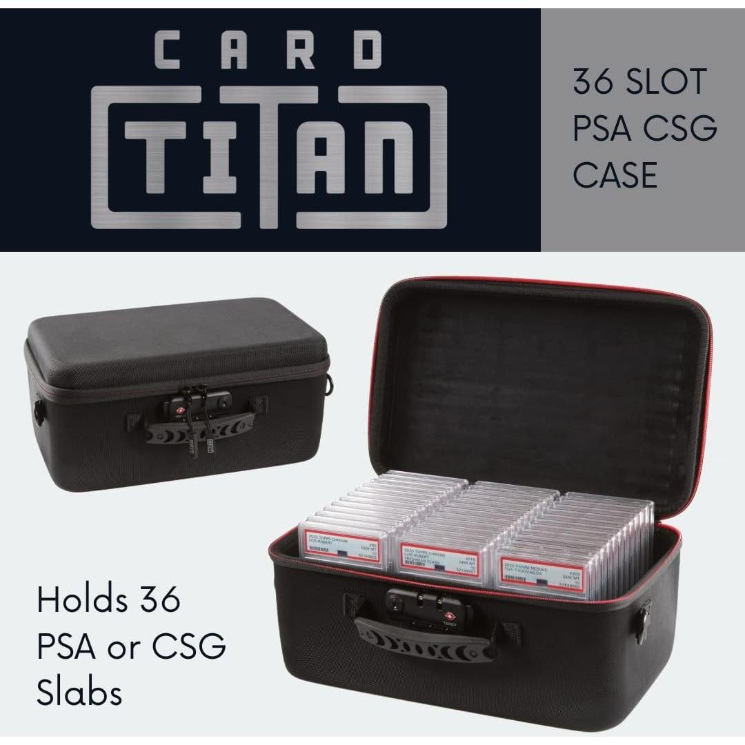 Caja de Almacenamiento de Cartas Calificadas Card Titan 36 Ranuras