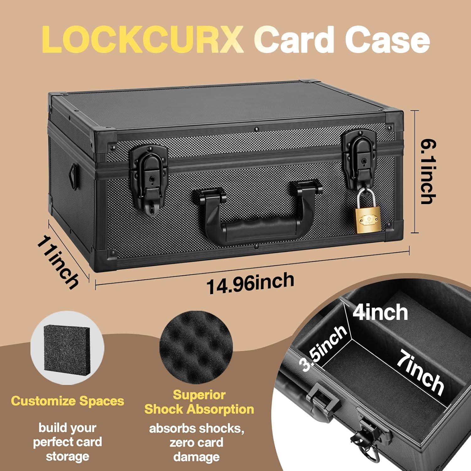 Caja de Almacenamiento LOCKCURX Toploader 600+ con Cerradura