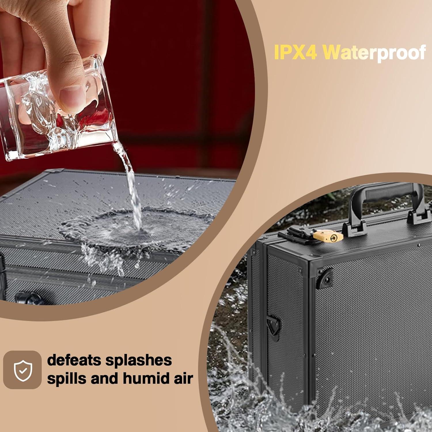 Caja de Almacenamiento LOCKCURX Toploader 600+ con Cerradura