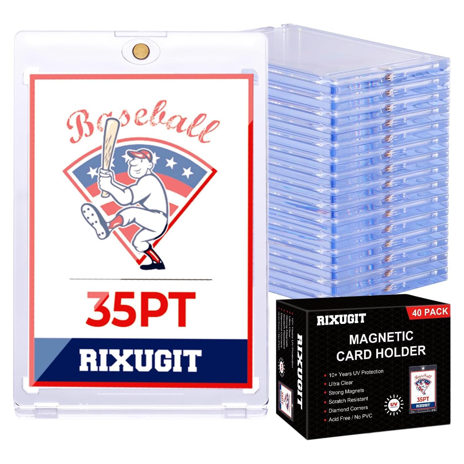 Paquete de 40 Soportes Magnéticos para Tarjetas One Touch 35PT