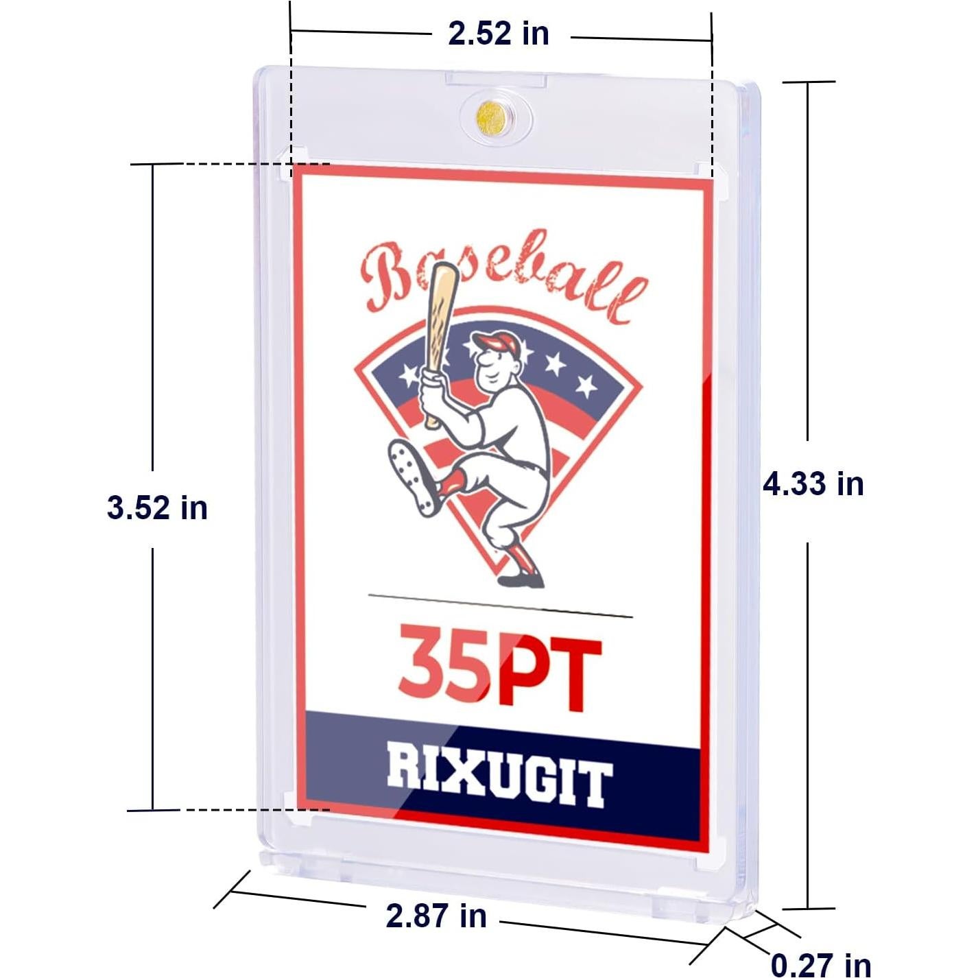 Paquete de 40 Soportes Magnéticos para Tarjetas One Touch 35PT