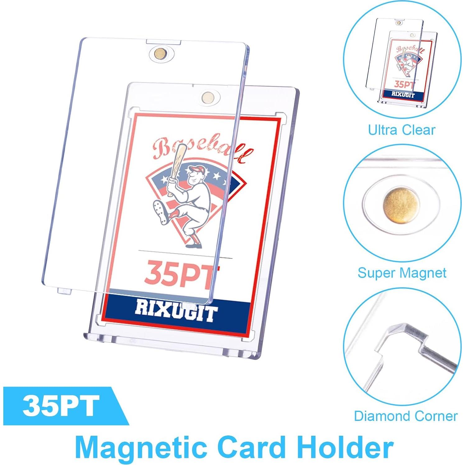 Paquete de 40 Soportes Magnéticos para Tarjetas One Touch 35PT