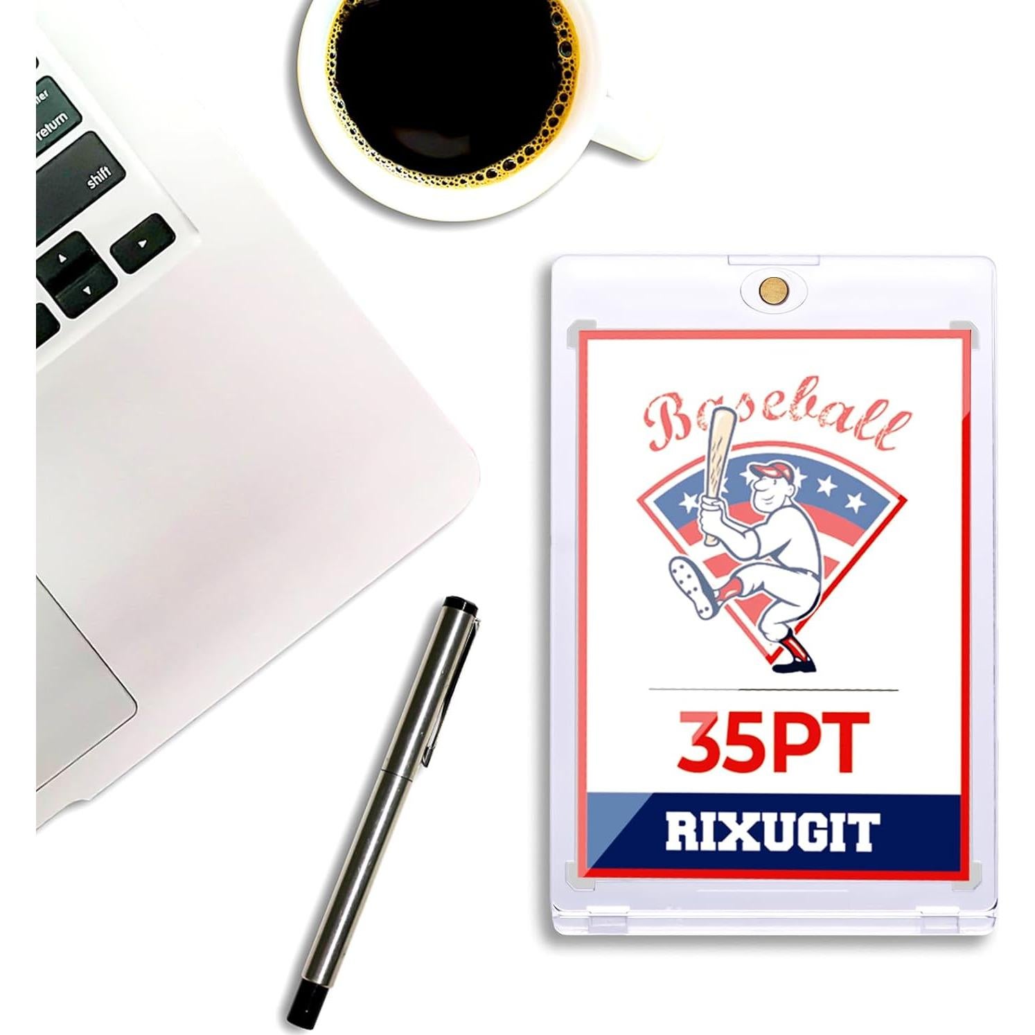 Paquete de 40 Soportes Magnéticos para Tarjetas One Touch 35PT