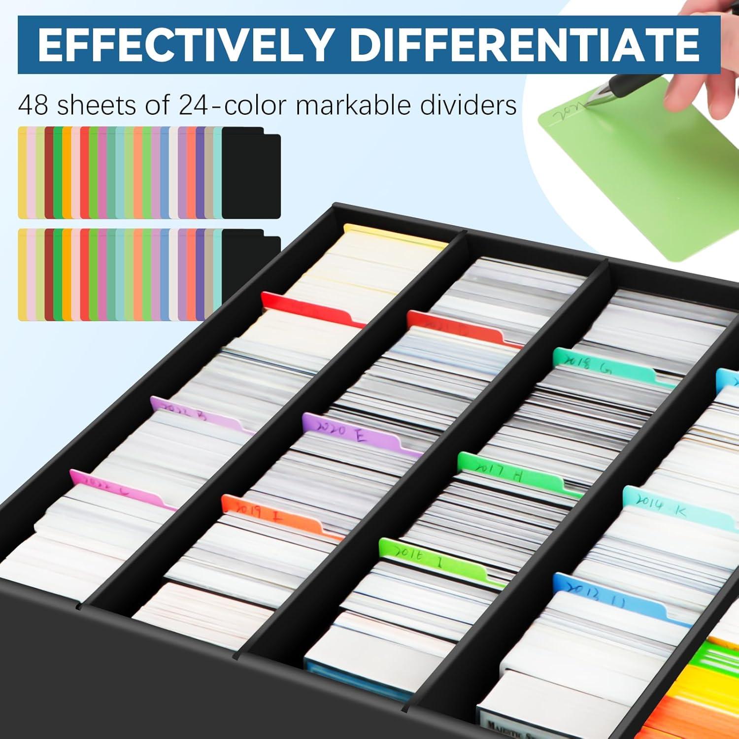 Caja de Almacenamiento de Cartas AOBOPLE 4 Pack 4650 Cartas