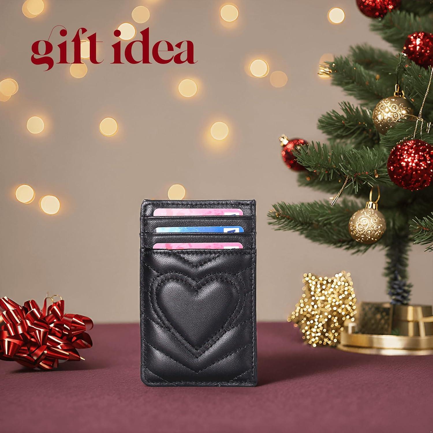 Billetera de Cuero Acolchado AUNER LEATHER con Bloqueo RFID