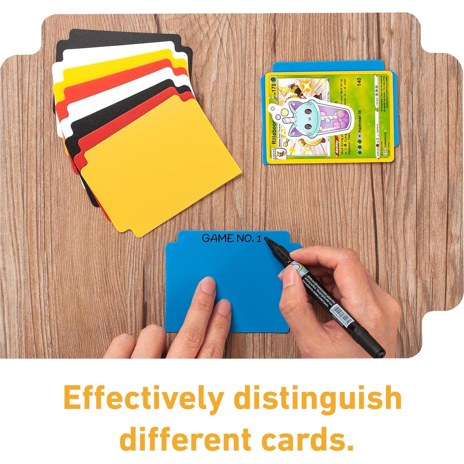 Caja de Almacenamiento de Tarjetas SUNEZLGO 12 Paquetes 7200 Tarjetas