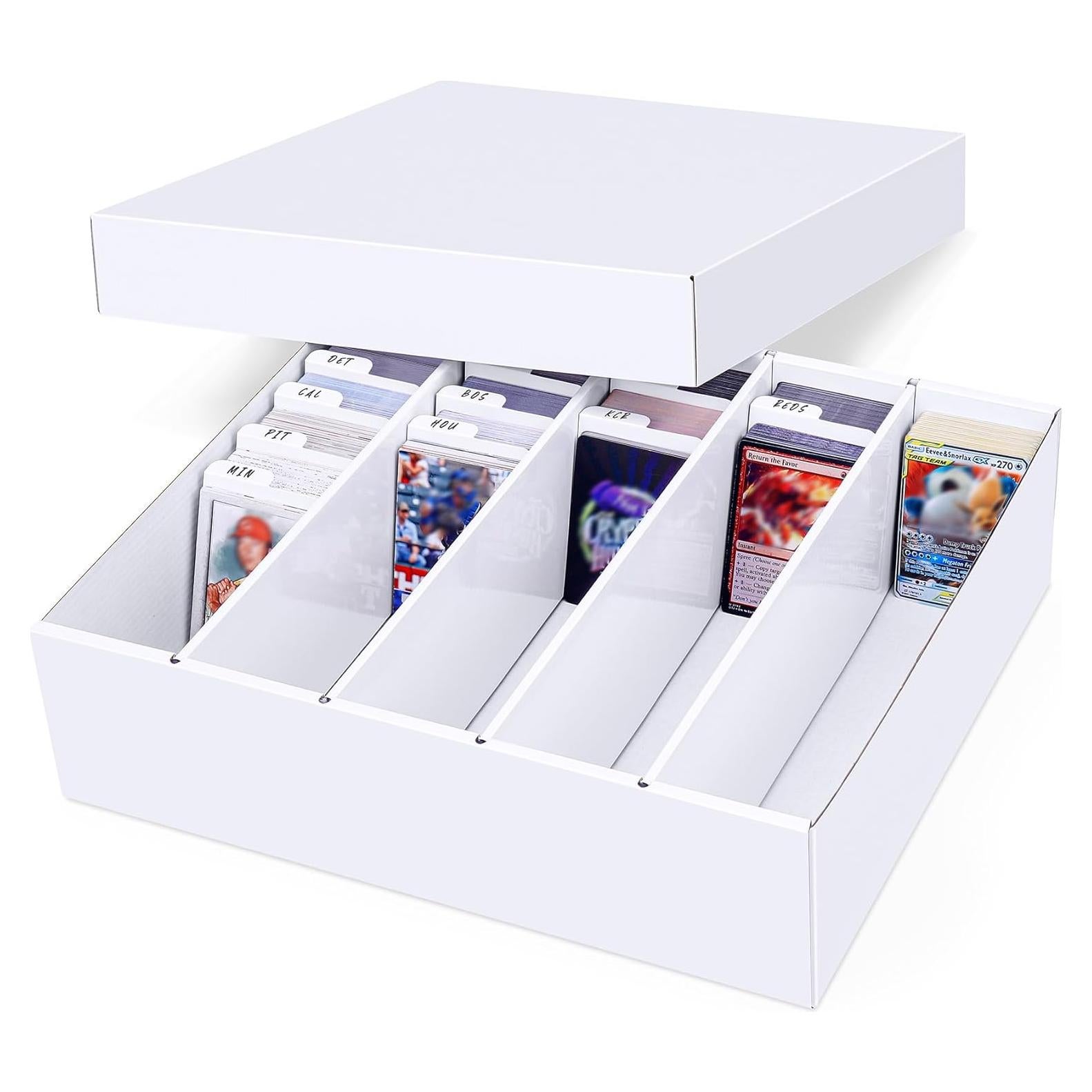 Caja de Almacenamiento de Cartas Leyzan 5 Filas 3060 Cartas