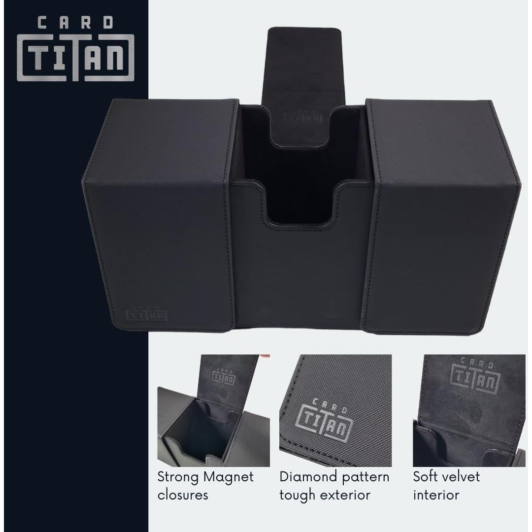 Caja Slab Triple Fila Card Titan para Cartas Calificadas PSA
