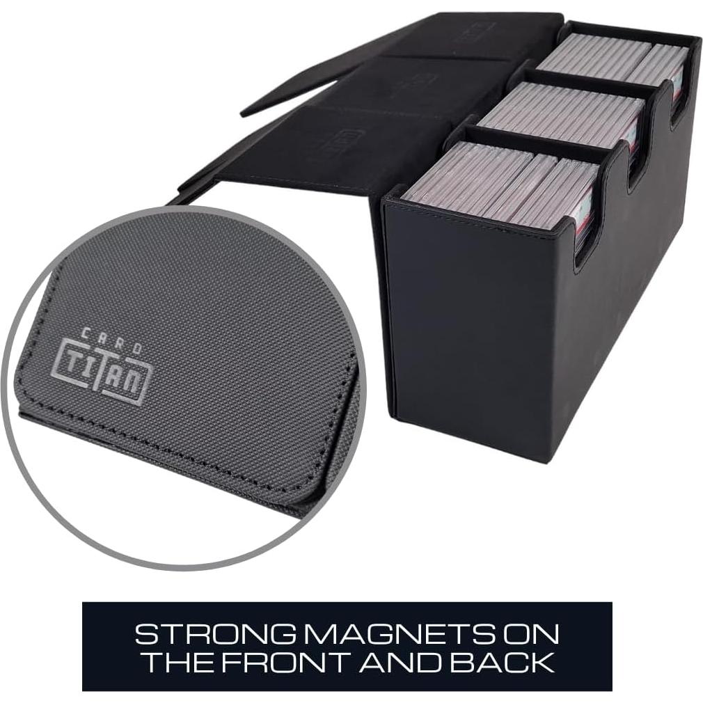 Caja Slab Triple Fila Card Titan para Cartas Calificadas PSA