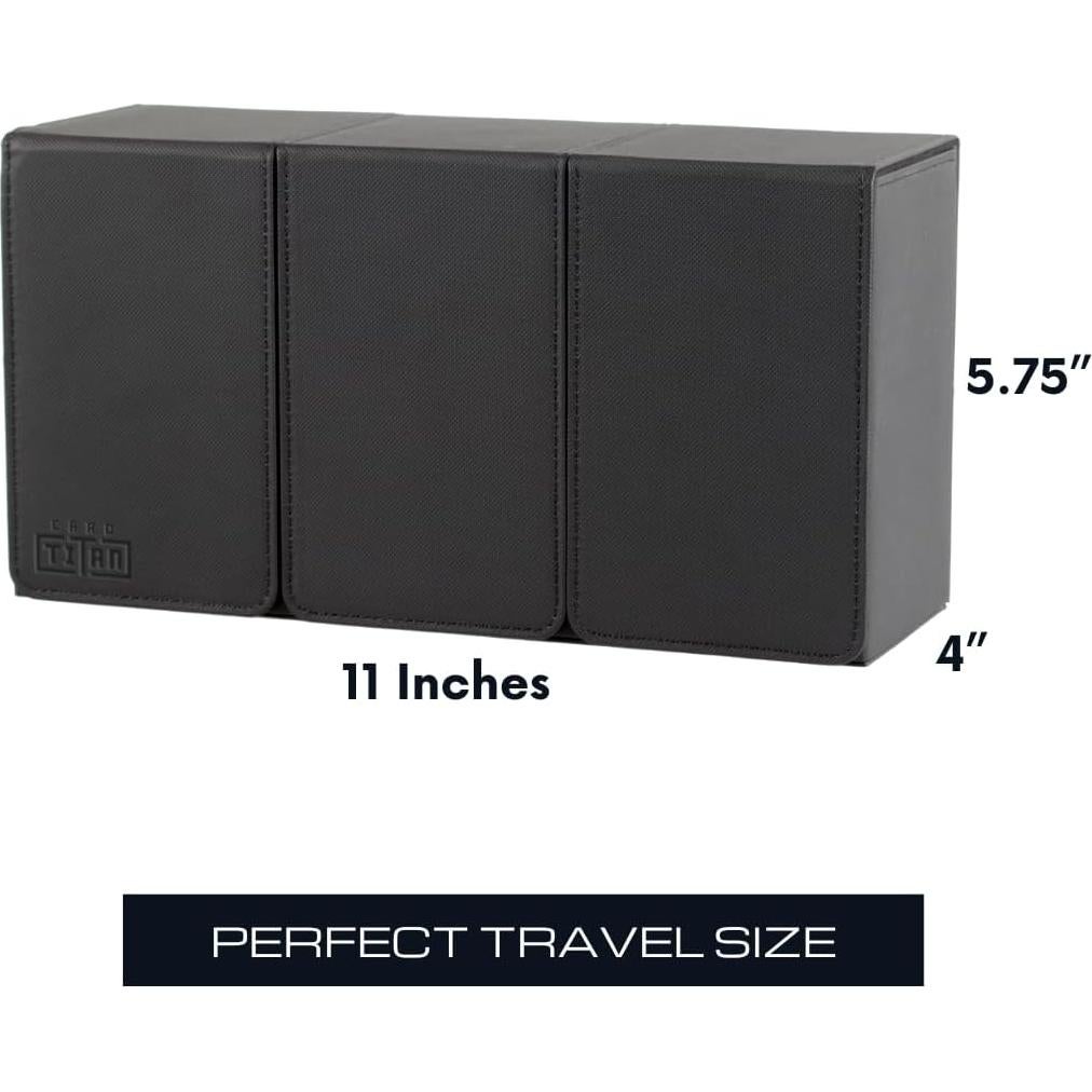 Caja Slab Triple Fila Card Titan para Cartas Calificadas PSA