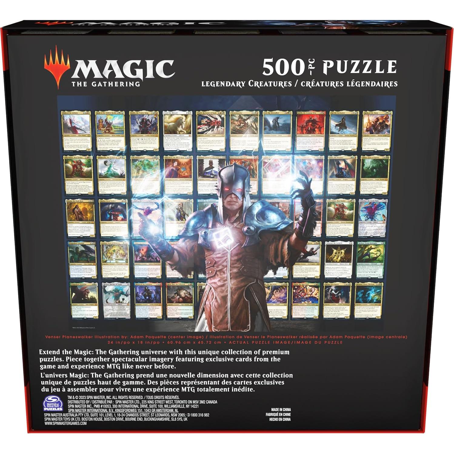 Rompecabezas 500 Piezas Spin Master MTG Criaturas Legendarias