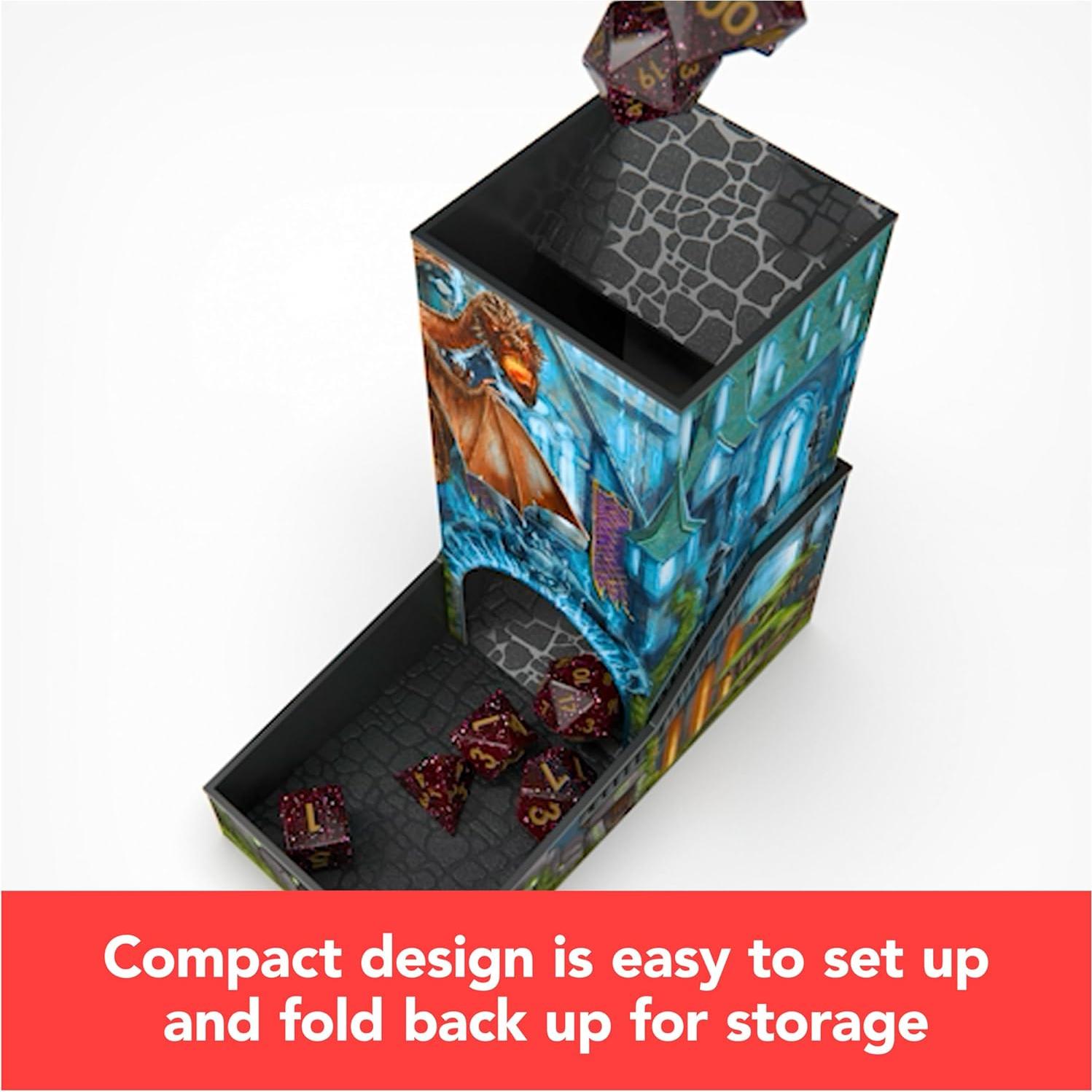 Torre de Dados de Campaña Spin Master 7 Dados RPG