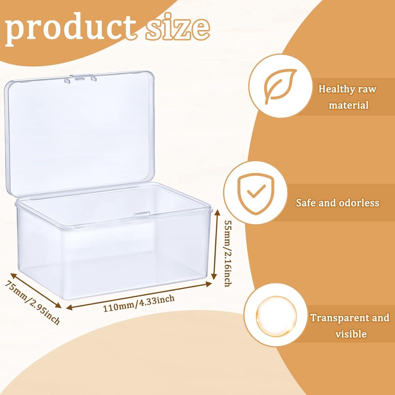 Estuches Transparentes Qunclay para Cartas de Juego - 10 Pcs