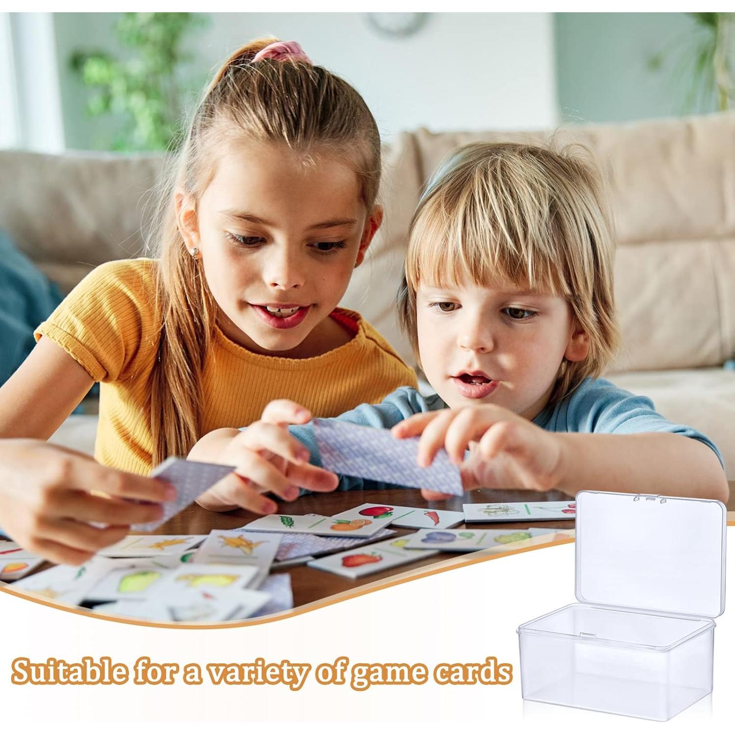 Estuches Transparentes Qunclay para Cartas de Juego - 10 Pcs