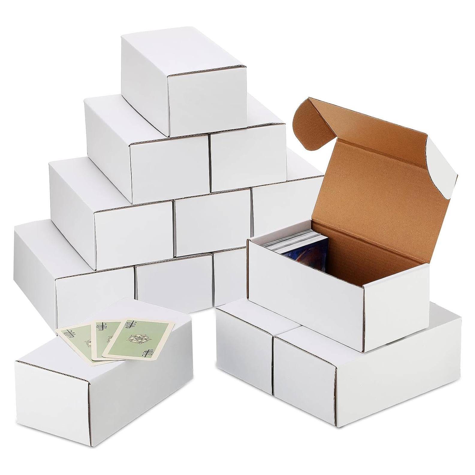 Caja de Almacenamiento de Cartas Yexiya 10 Pcs Cartón 400 Capacidad