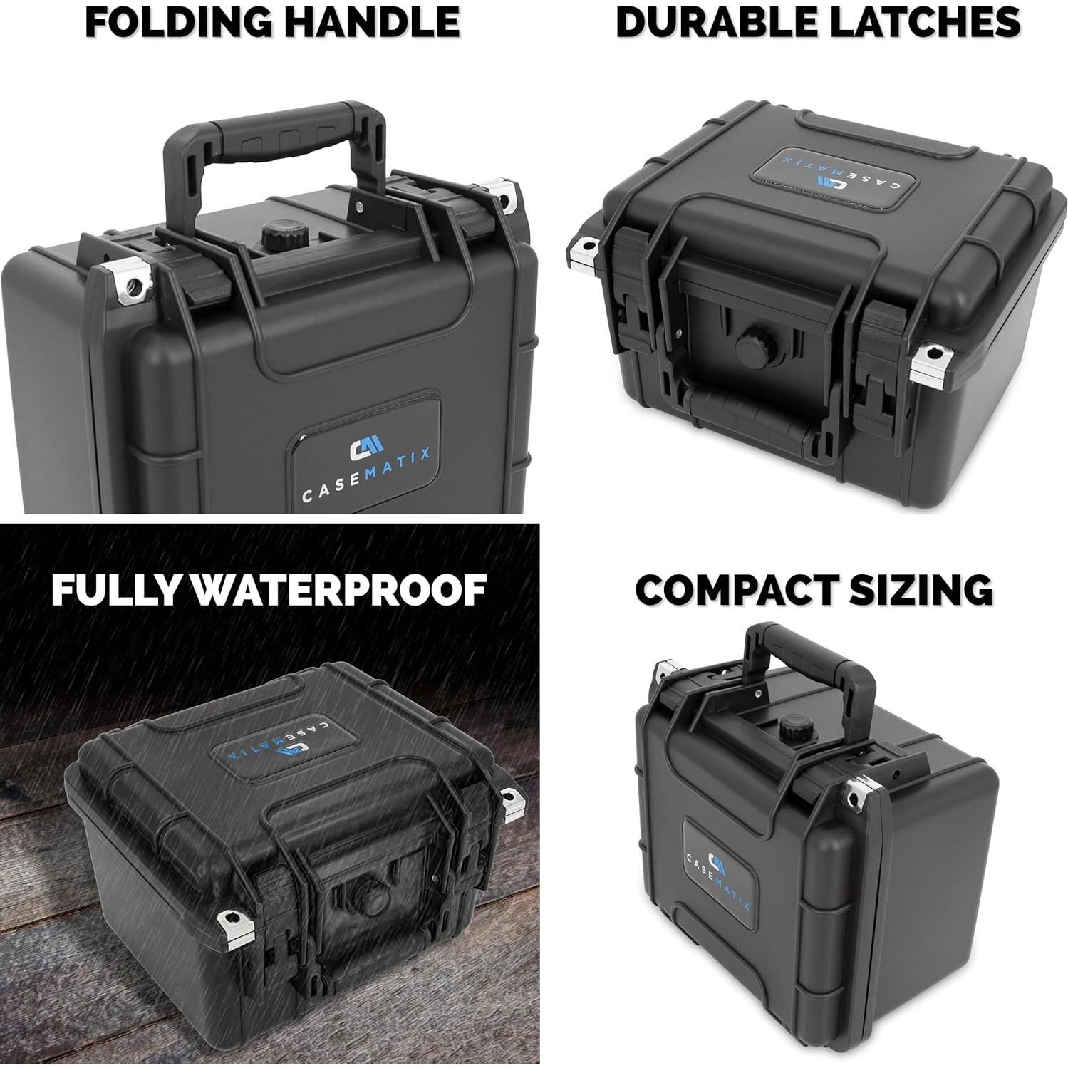 Estuche para Cartas Calificadas CASEMATIX RMR10PRO, A prueba de Agua