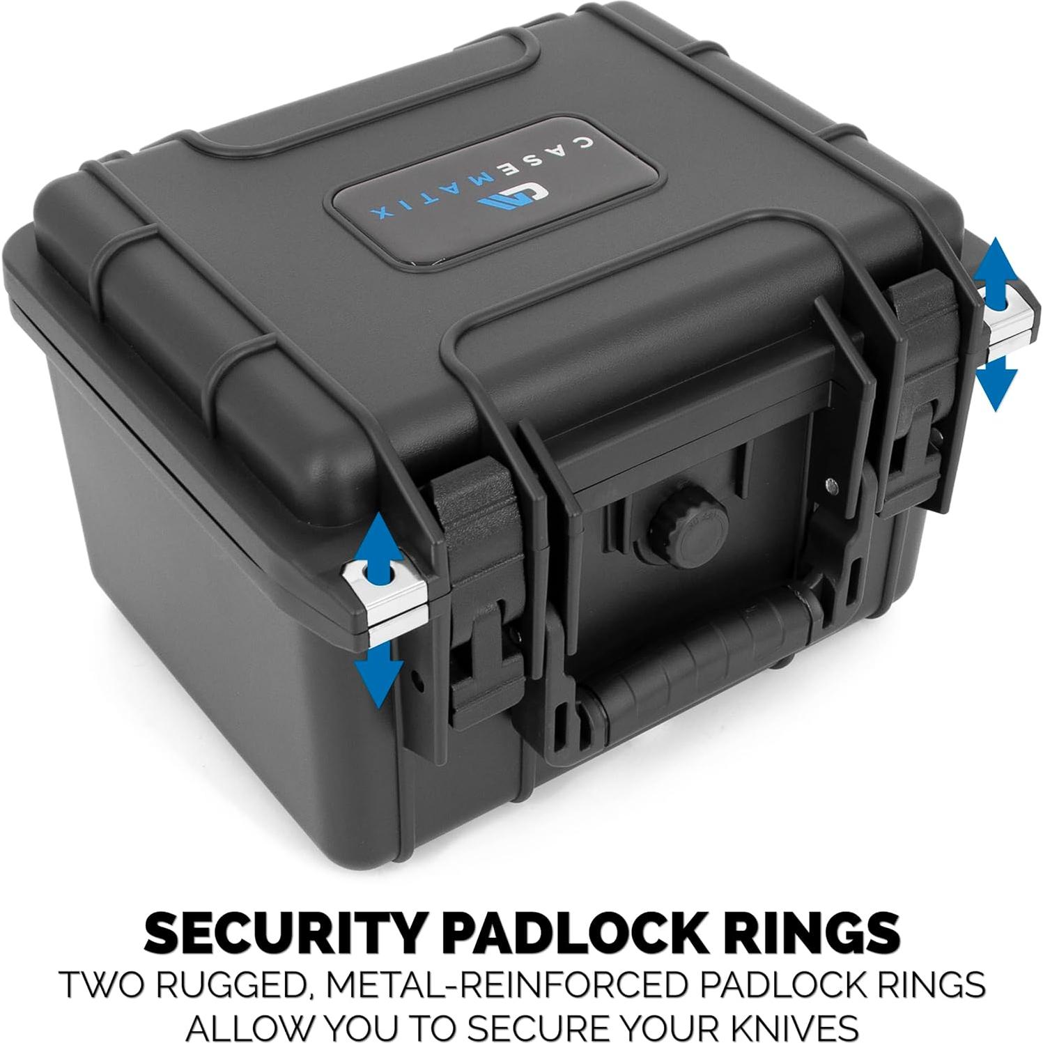 Estuche para Cartas Calificadas CASEMATIX RMR10PRO, A prueba de Agua