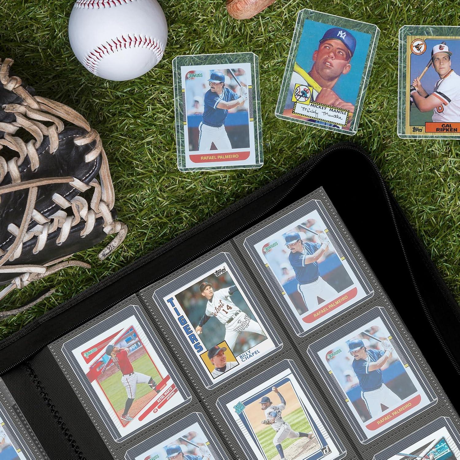 Carpeta Toploader MOSLA para 288 Cartas - Negro, 9 Bolsillos