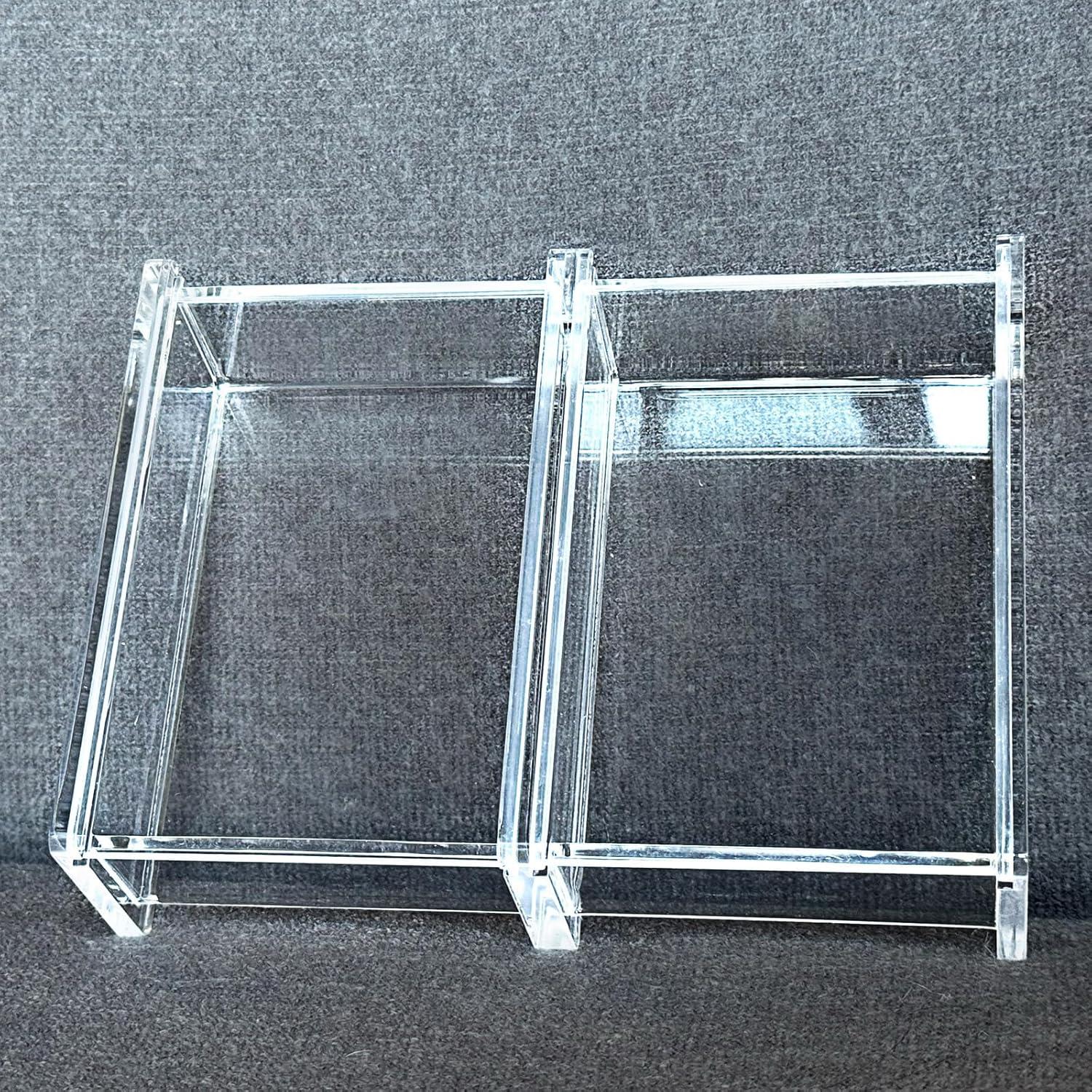 Caja Acrílica para Cartas de Juego Doble Deck 15.24x11.43cm