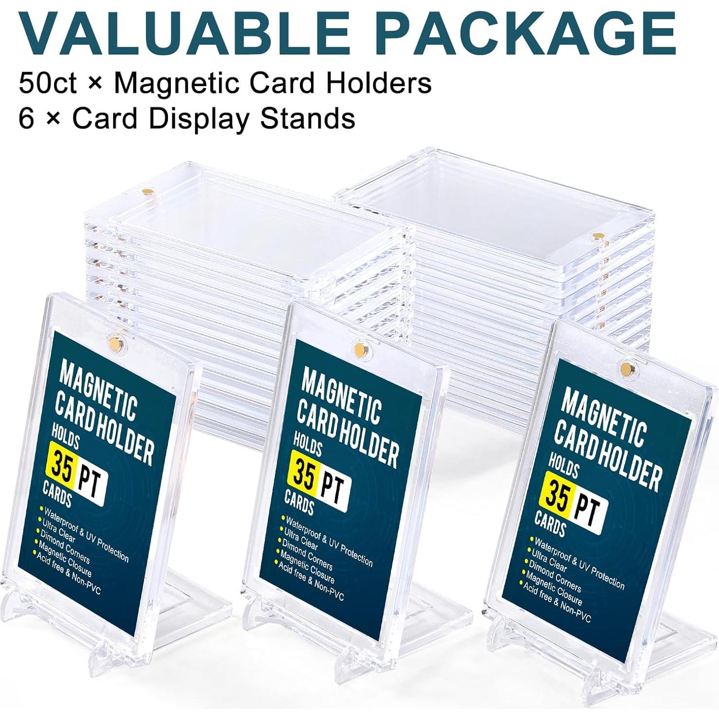 Soporte Magnético para Tarjetas GEAoffice 50pcs 35pt UV