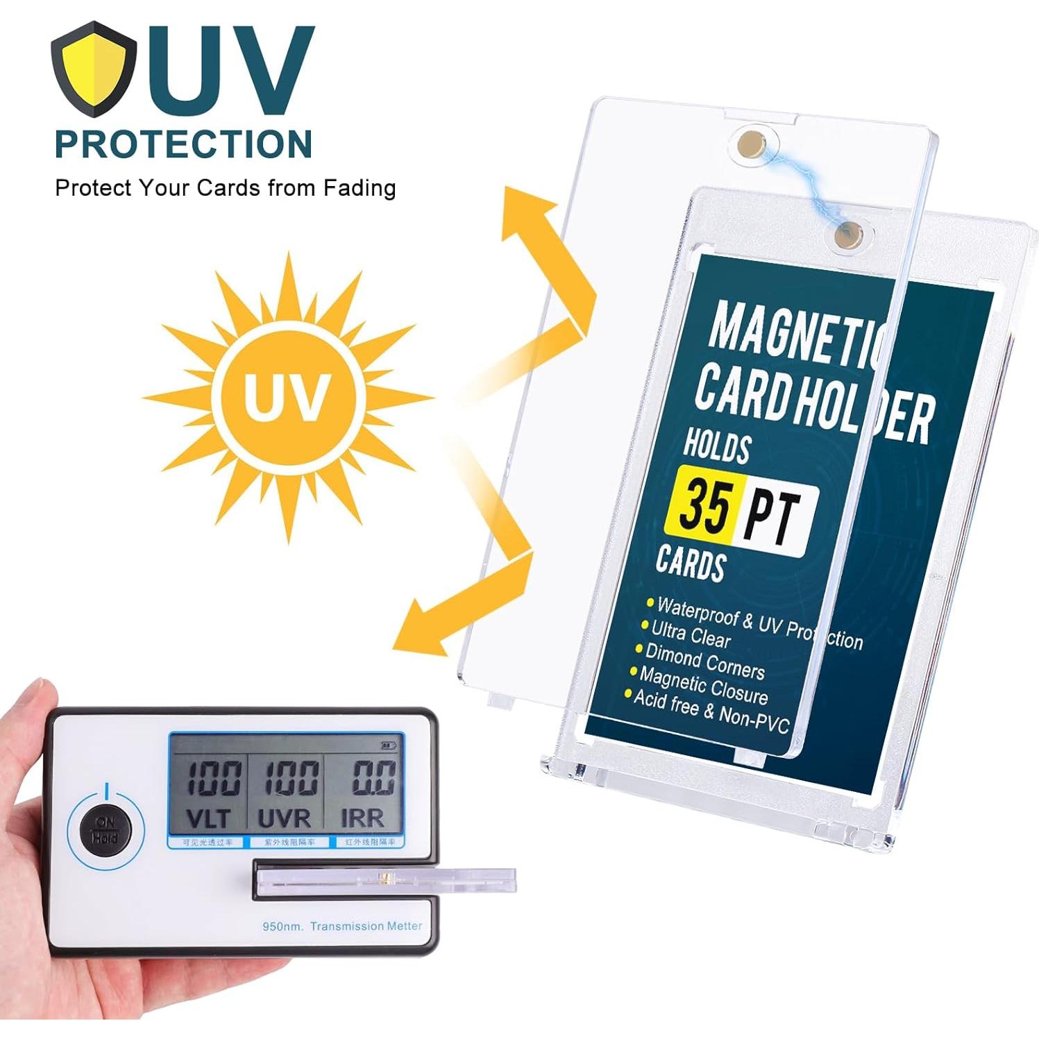 Soporte Magnético para Tarjetas GEAoffice 50pcs 35pt UV