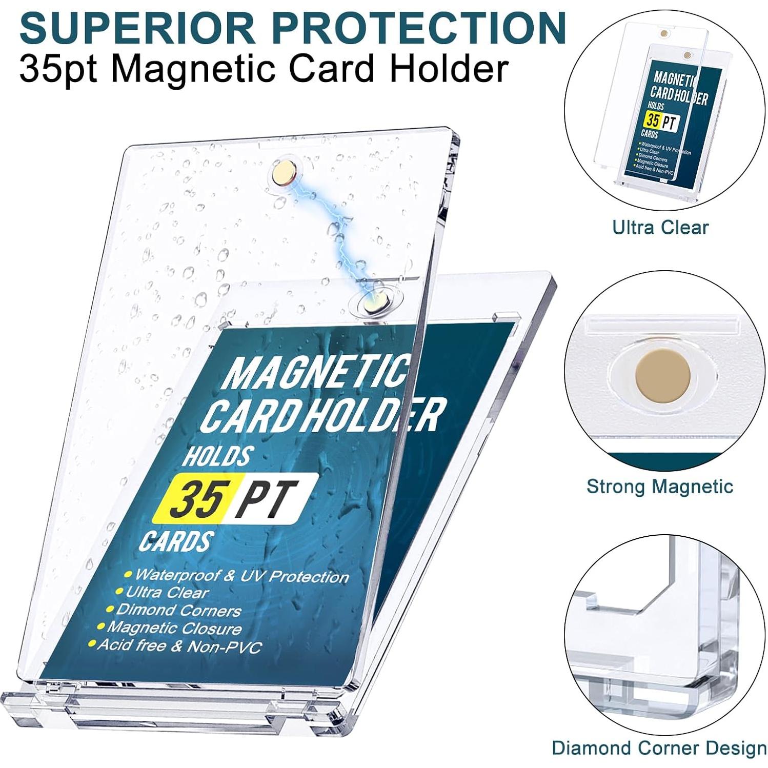 Soporte Magnético para Tarjetas GEAoffice 50pcs 35pt UV