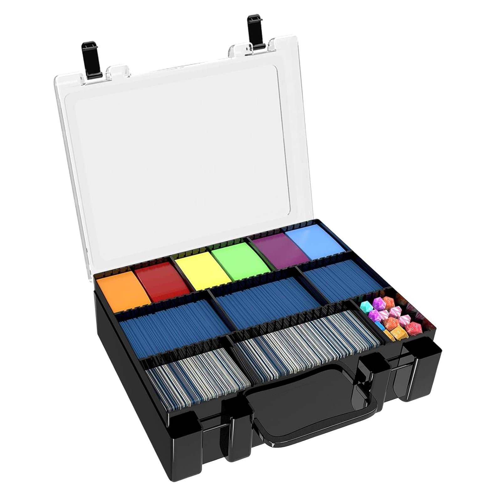 Caja de Almacenamiento de Cartas FULLCASE 2400+ Tarjetas Negra