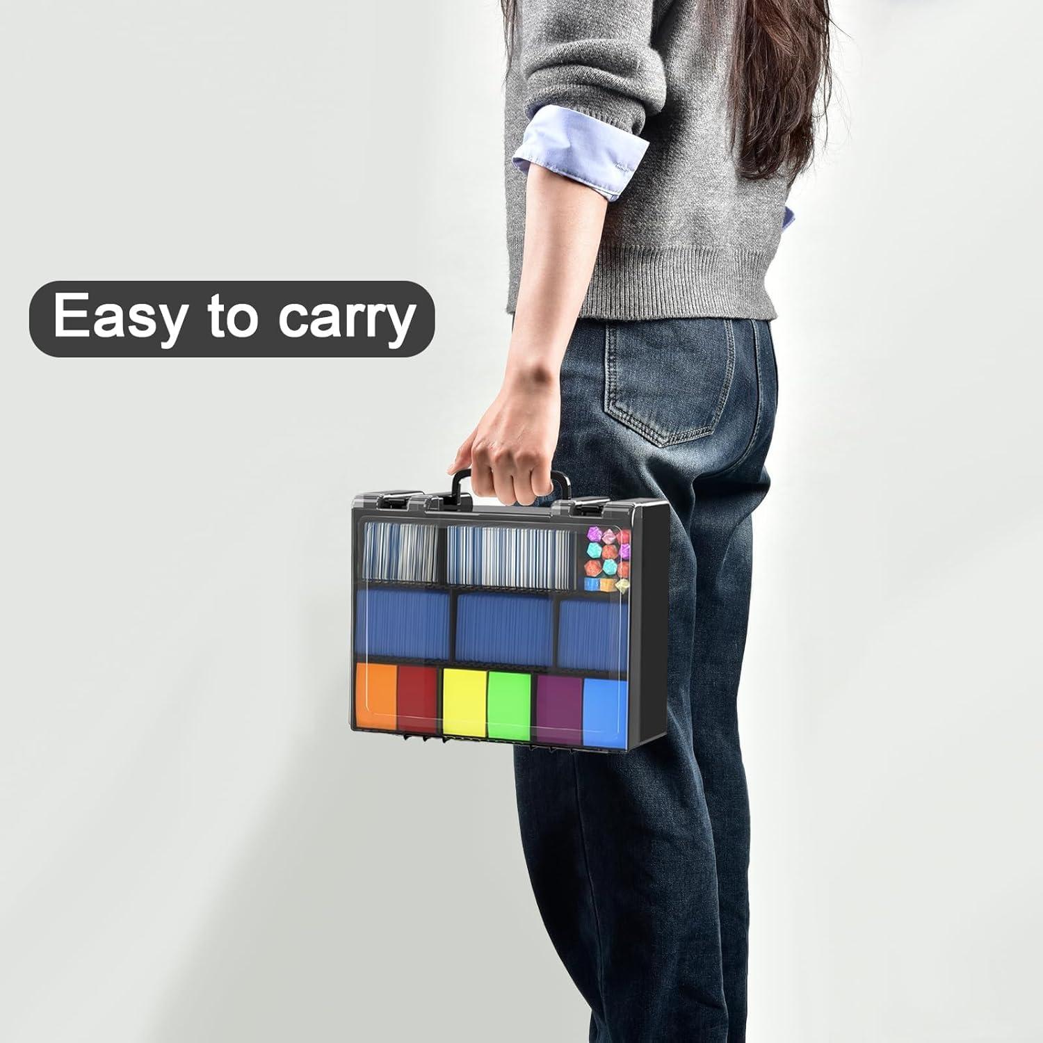 Caja de Almacenamiento de Cartas FULLCASE 2400+ Tarjetas Negra