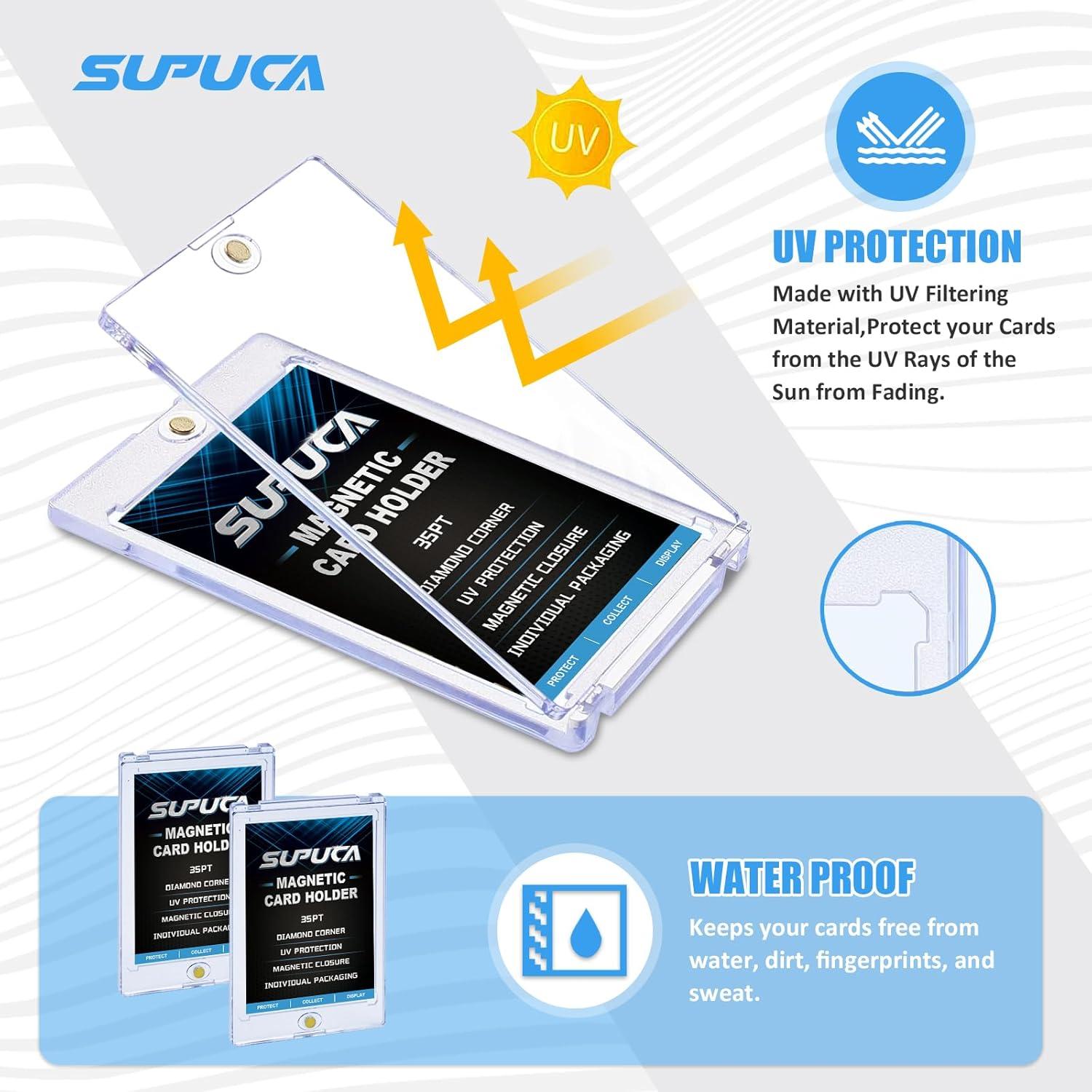 Soporte Magnético para Tarjetas 100 Unidades Supuca 35PT