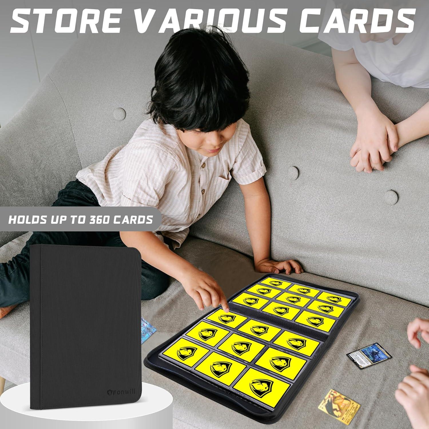 Carpeta de Tarjetas de Comercio Fonwill TM 10002-1 360 Bolsillos